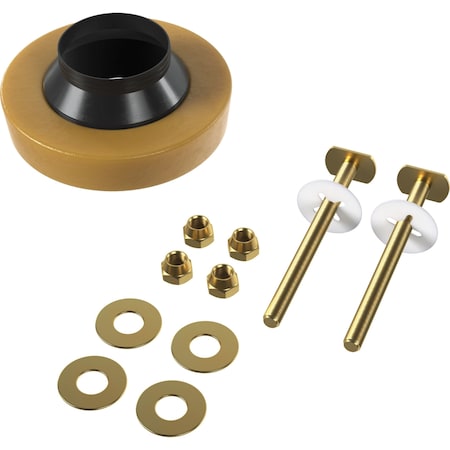 Proflo Heavy Duty Wax Bowl Ring with Horn, Extra Wax, and Bolt Kit PFWRWHXWWB